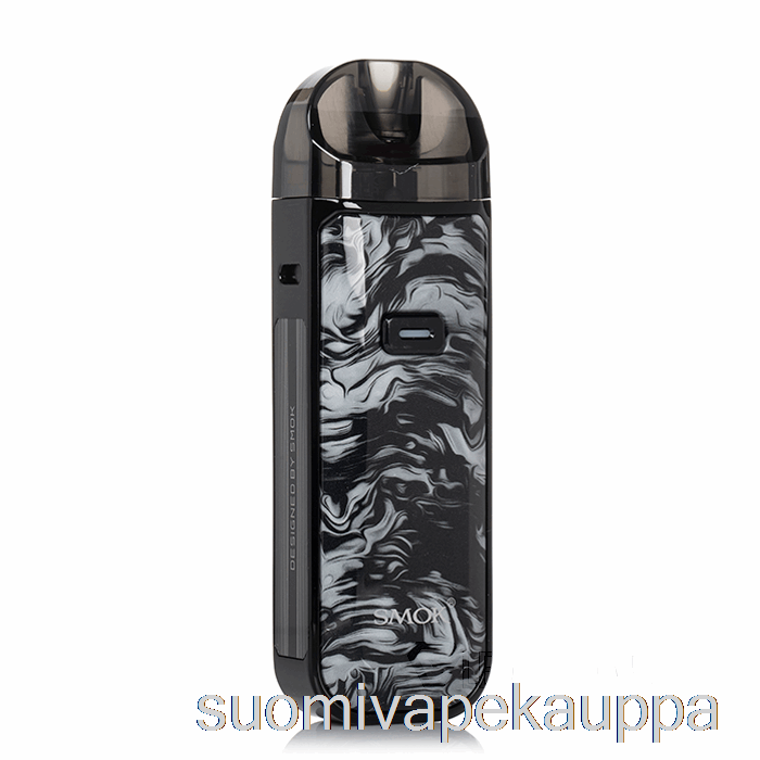 Vape Netistä Smok Nord 5 80w Pod System Fluid Musta Harmaa